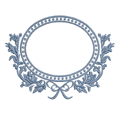 Matriz de matriz Matriz De Bordado Moldura Provençal 37